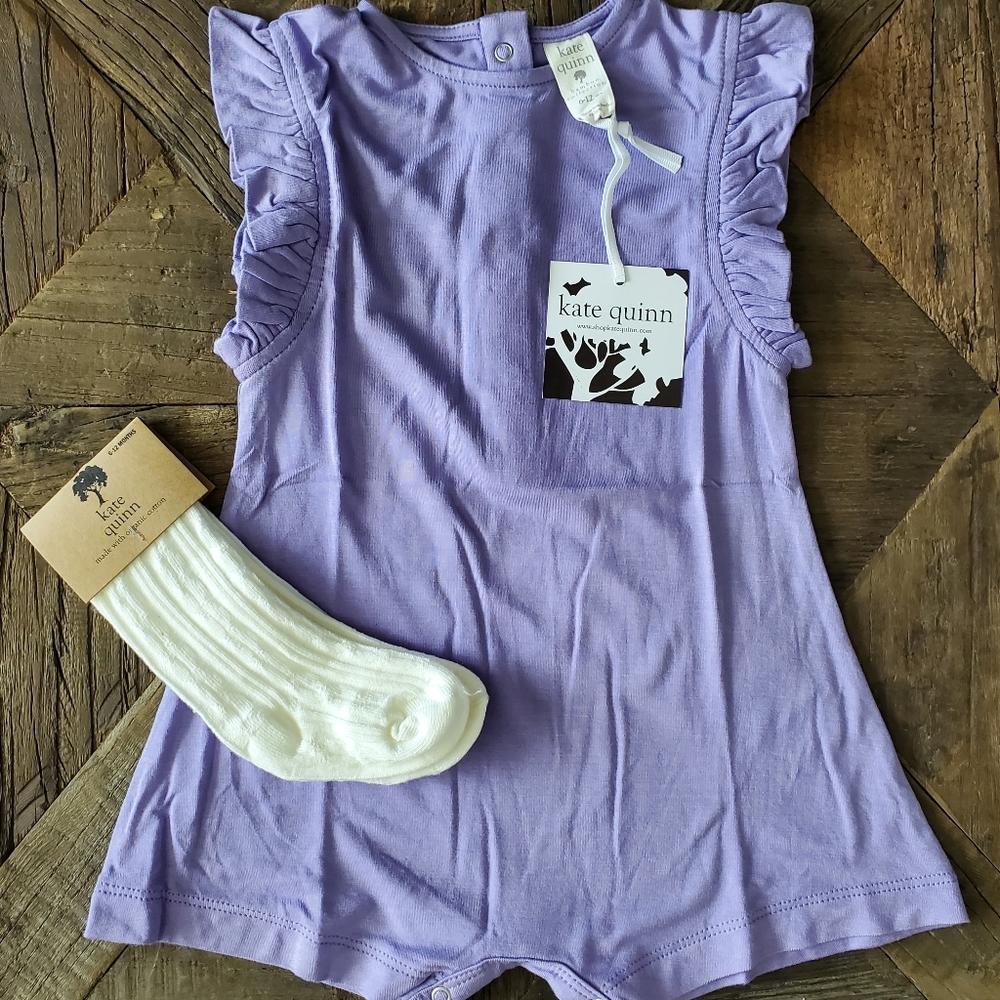Kate Quinn Ruffle Shortie Romper